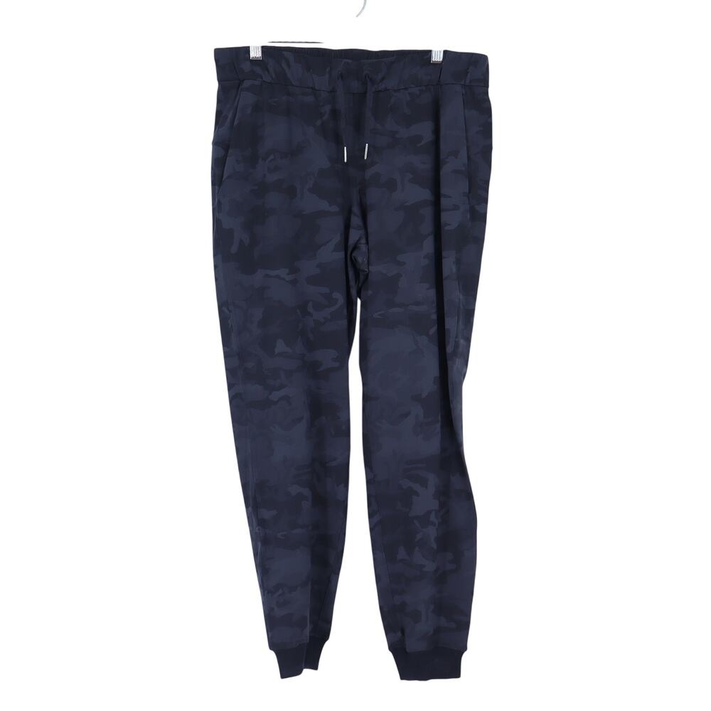 Lululemon On the Fly Jogger 28" Heritage Camo Deep Coal Mid Rise Women's 8